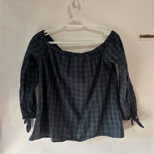 VINEYARD VINES | OFF THE SHOULDER | TARTAN | SIZE 8